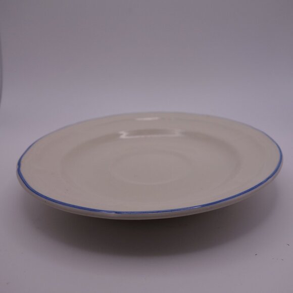 Set of Four(4) 8 Inch Plates and Set of Eleven(11) 6.5 Inch Plates with Blue Rim - Picture 9 of 12